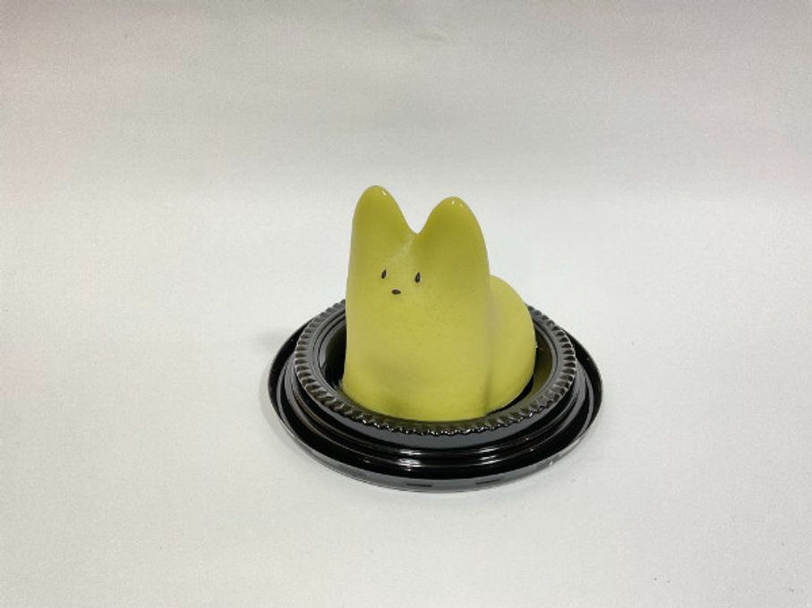 ねこプリン　抹茶 1