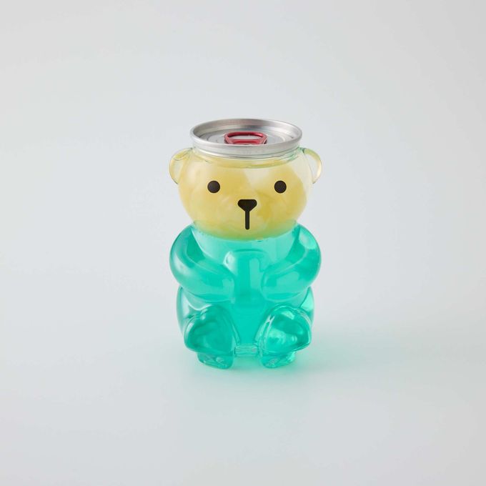 クマのフルーツゼリー缶　エメラルドパイン 1