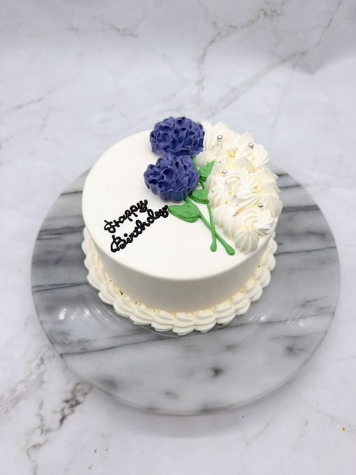 韓国風ケーキ お花 3