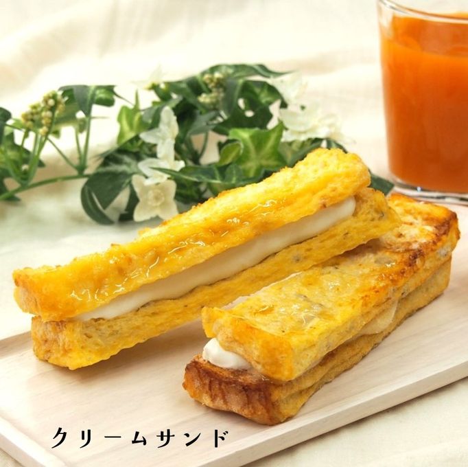 クリームサンドフレンチトースト 4