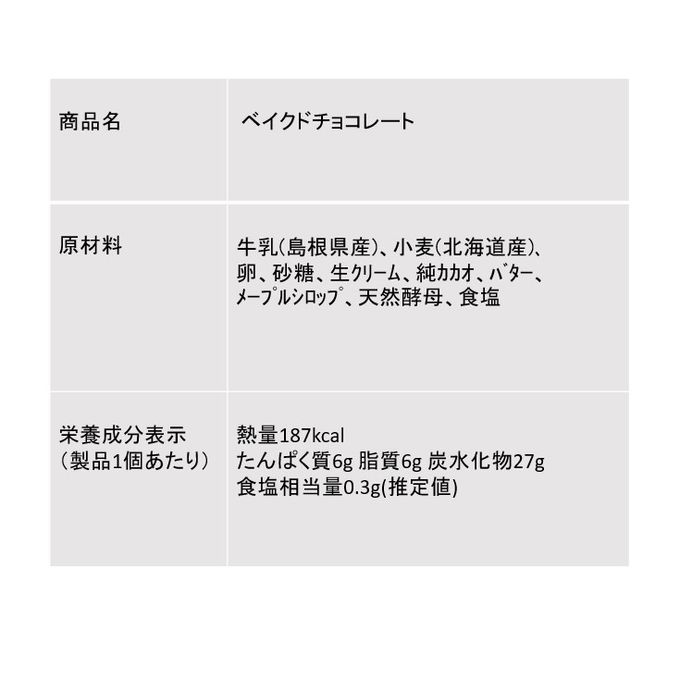 ベイクドチョコレートフレンチトースト 10個入り 5