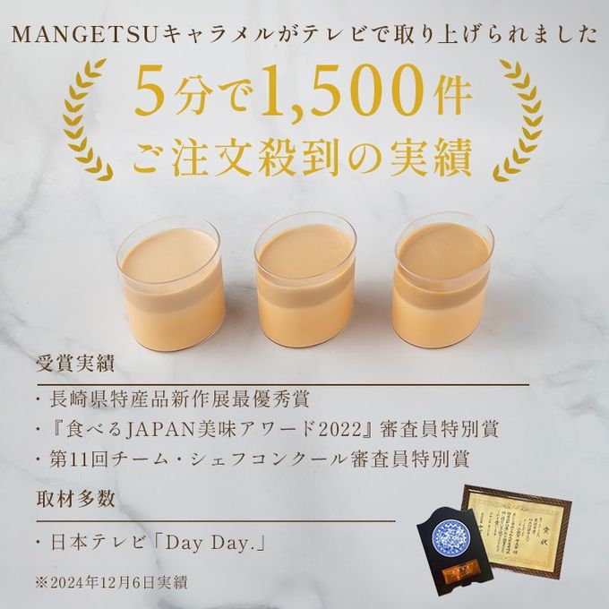 キャラメルマスカルポーネプリン６本セット（light/middle/premium dark） 6