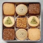 クリスマスクッキー缶 ノエル【シルバー缶深】 クリスマス2025 2