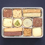 クッキー缶 ノエル・アンサンブル小【シルバー缶深】 クリスマス2025 1