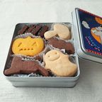 ハロウィンクッキー【シルバー缶深】（29枚入）ハロウィン2026 1