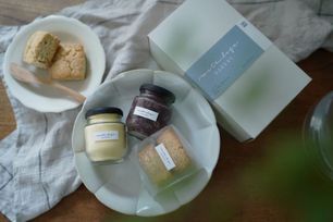 スコーンとあんバターセット