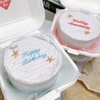 【店頭受取】【ランチボックス】砂浜デザインケーキ♪ 1