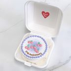 【店頭受取】【ランチボックス】さくらんぼデザインケーキ♪ 2