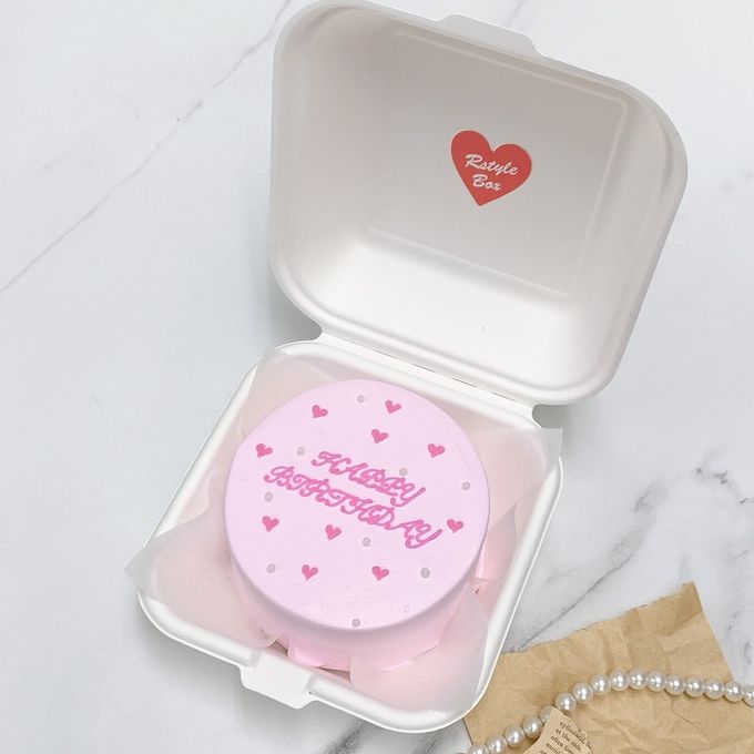 【店頭受取】【ランチボックス】パールプチハートデザインケーキ♪ 5