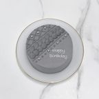 【店頭受取】ケーブルニットセンイルケーキ 3号《選べる9色｜韓国｜誕生日｜お好きなメッセージ✧》 3