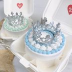【店頭受取】【ランチボックス】◯ティアラ付きケーキ♪ 1