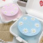 【店頭受取】【ランチボックス】白いお花のランチボックスケーキ♪ 1