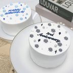 【店頭受取】お星さまのセンイルケーキ 3号《選べる9色｜韓国｜誕生日｜お好きなメッセージ✧》 1