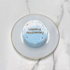 【店頭受取】選べる9色♪ センイルケーキ 5号《上下グラデーション｜韓国｜誕生日｜お好きな色とメッセージ✧》 3