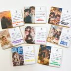 【店頭受取】メモリアルカレンダープリントクッキー《選べる8色｜アイシングクッキー｜お好きな日付とメッセージで♪》 1