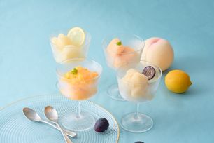 ホシフルーツ フルーツパーラーの凍らせて食べるシャーベット 彩果しずく ８袋