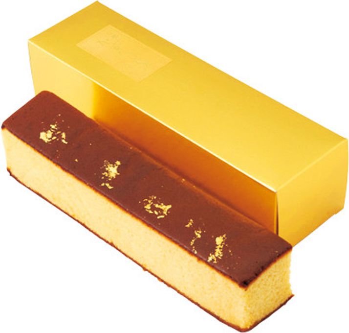 京・伏見 三源庵 金箔カステラ 3