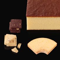 【詰合せ】黒船カステラ・クアルトバウム3個・ノボタイル12枚