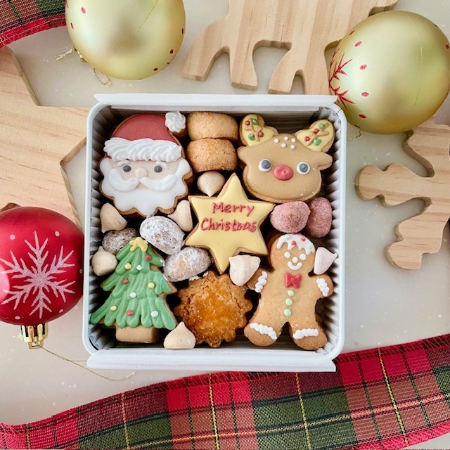 ま*ん様 いとわたあめ 作家様 クリスマスクッキー マスコット いとわたあめ 作家様 クリスマスクッキー マスコット 💭いとわたあめ