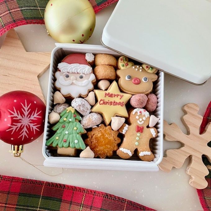 クリスマスアイシングクッキー缶2025 2