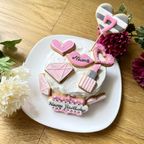 バービーカラーのキラキラアイシングクッキーセット9点 3