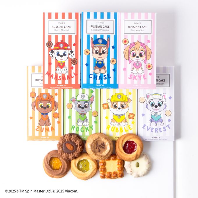 【パウ・パトロール】マーシャル ロシアケーキ 3