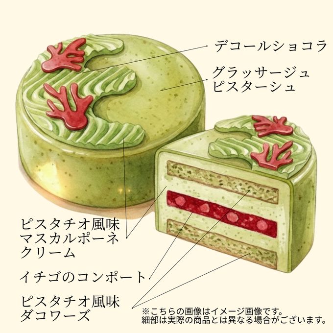 ミロワール フレーズ ピスターシュ 2