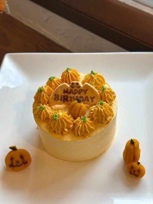 ハロウィンカスタードケーキ  ハロウィン2025 2