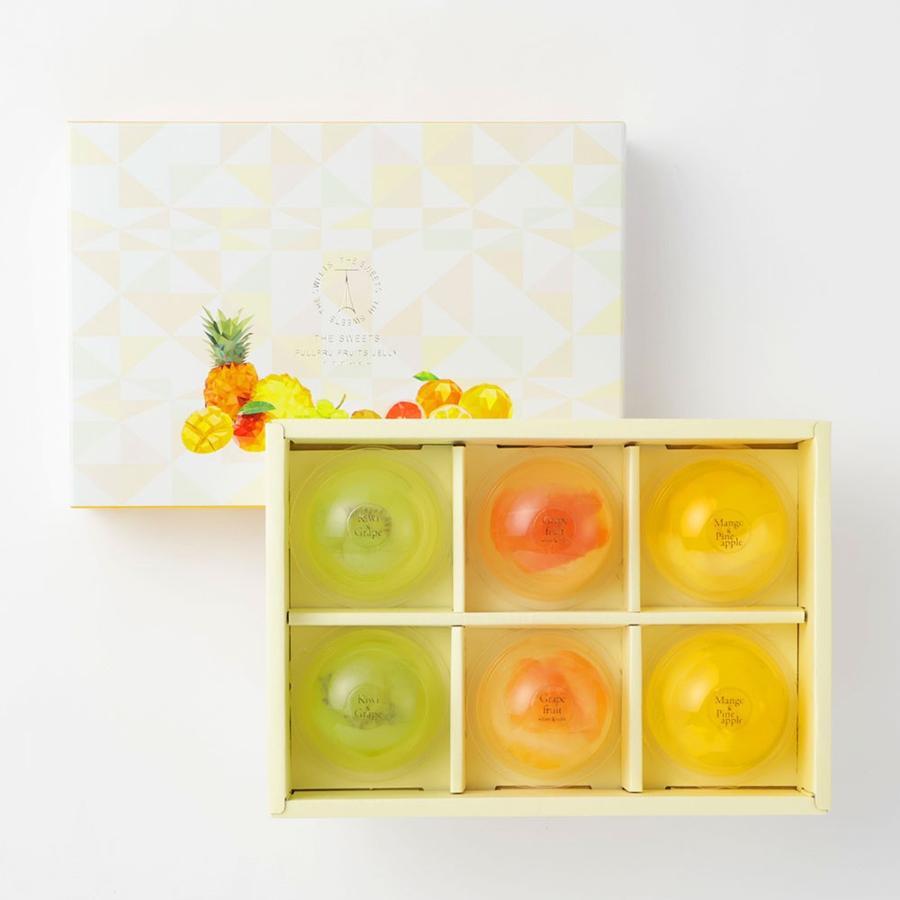 フルフルフルーツゼリー（6個）（THE SWEETS（ザ・スウィーツ
