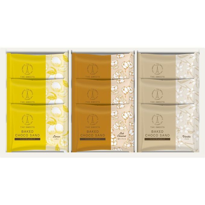 リト＠葉っぱ切り絵×ザ・スウィーツ ベイクドチョコサンド（９個） 2