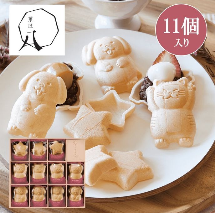 菓匠八 ふくふくもなか（１１個） 1