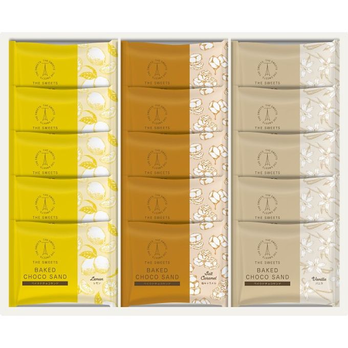 リト＠葉っぱ切り絵×ザ・スウィーツ ベイクドチョコサンド（１５個） 2