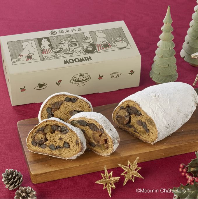 【数量限定／期間限定12/11まで】銀座鈴屋 ムーミン 甘納豆シュトーレン【クリスマス2025】 1