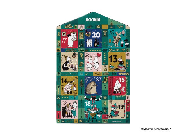 クリスマス2025】ムーミン アドベントカレンダー（グリーン