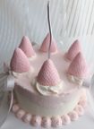 ピンクピンクラブリーケーキ 4