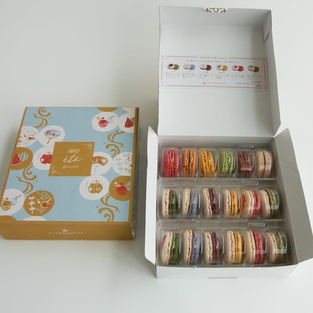 日本の夏マカロン18個セット （冷凍）（à la campagne（ア・ラ