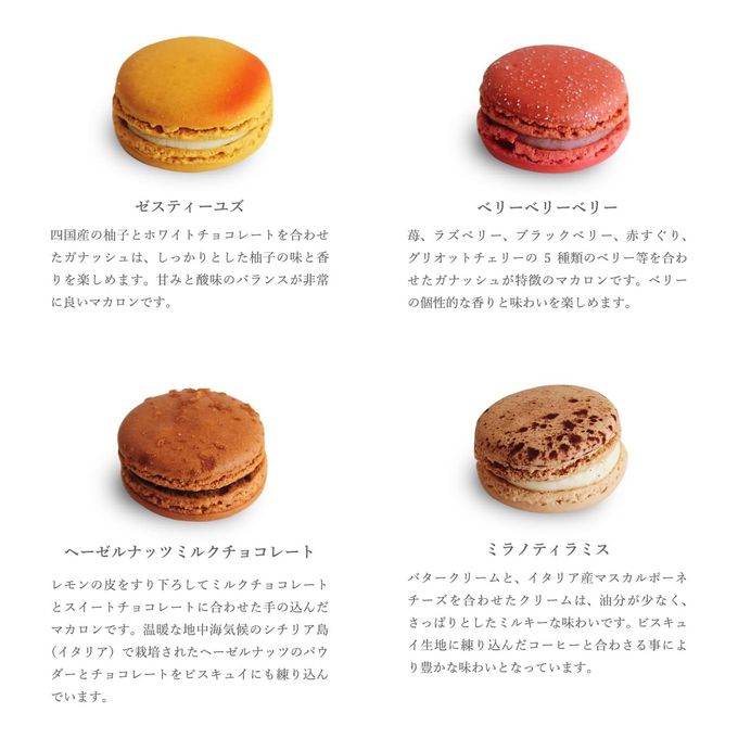 ギフト お中元 ベーシック マカロン 人気12個セット(冷凍) 5