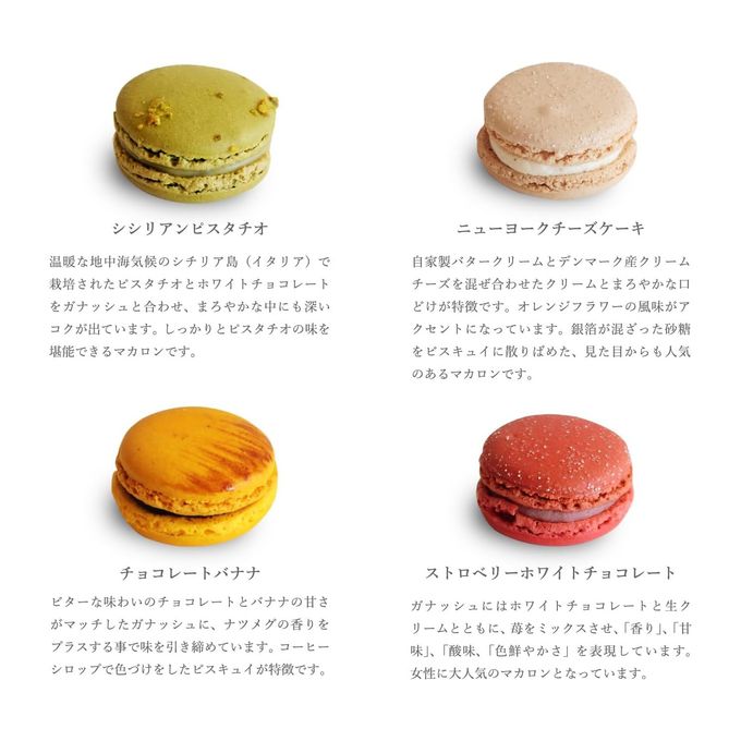 ギフト お中元 ベーシック マカロン 人気12個セット(冷凍) 4