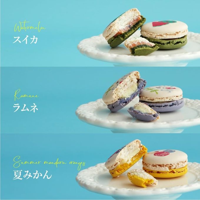 日本の夏マカロン（冷凍）6個 2