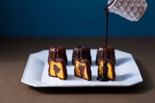 生チョコカヌレ6個セット - 産地別のオーガニック&フェアトレードチョコレート使用