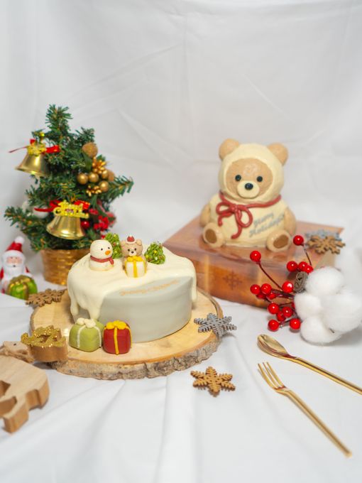 愛犬向け｜クリスマスケーキ(立体タイプ)_クリスマス2025 4