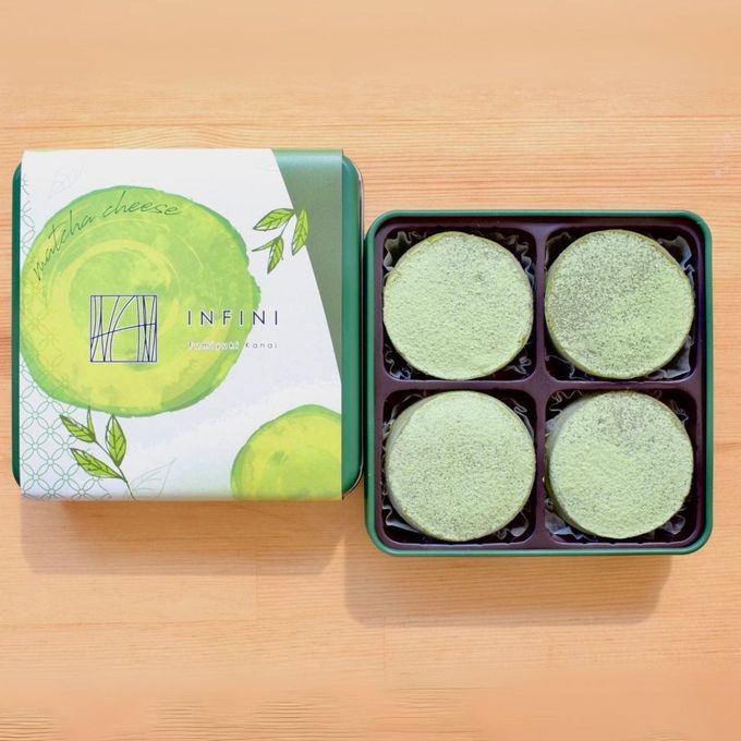 小夏と抹茶のチーズケーキKANKAN 4個入り 1