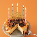 【MAHOROWA/誕生日プレート/ロウソク付】ミルク濃厚バスクチーズケーキ（プレーン）＜グルテンフリー＞ 1