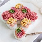 9/19〜9/21お届け【敬老の日】＜うめとおはぎ＞おはぎのフラワーBOX（秋色カーネーション） 6
