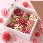 【母の日】＜うめとおはぎ＞おはぎのフラワーBOX（カーネーション）母の日2026 1