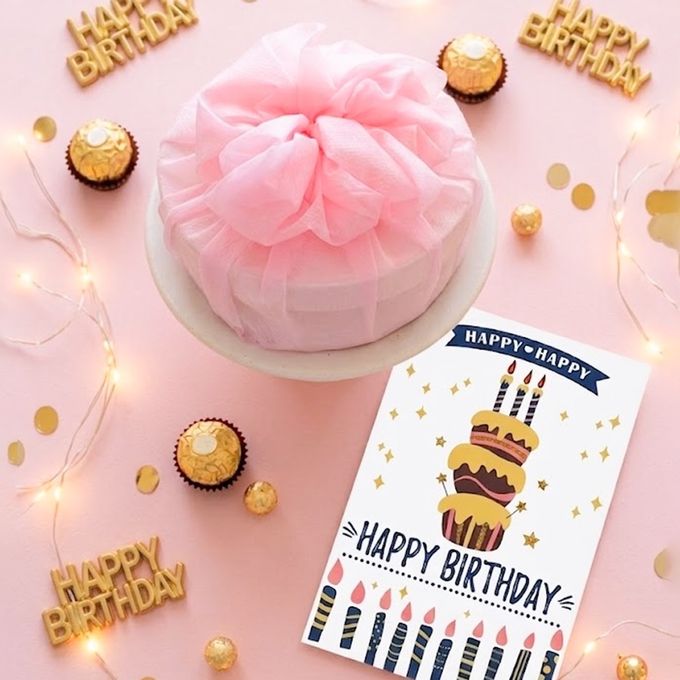 ＜うめとおはぎ＞薔薇のおはぎケーキ_誕生日ロウソクプレート付(添加物不使用・卵不使用) 6