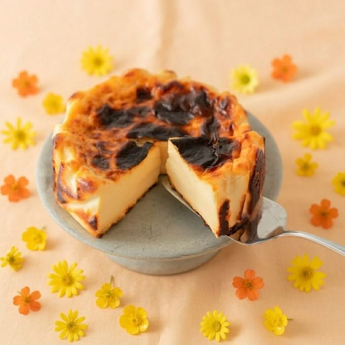9/19〜9/21お届け【敬老の日】＜MAHOROWA＞ミルク濃厚バスクチーズケーキ（プレーン）＜グルテンフリー＞ 2
