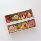 【うめとおはぎ】わんことお花のおはぎ8個＜卵不使用無添加＞お歳暮2025 3