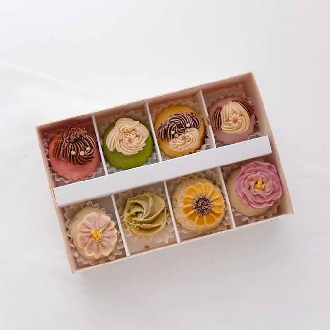 【うめとおはぎ】わんことお花のおはぎ8個＜卵不使用無添加＞お歳暮2025 3