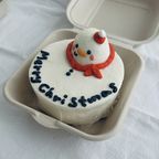 【選べる9色】スノーマンランチボックスケーキ 2